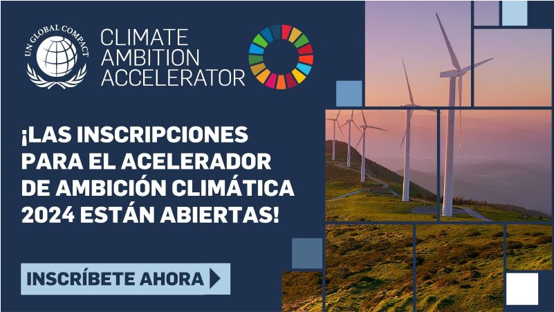 Inscripciones abiertas para el Acelerador de Clima 2024